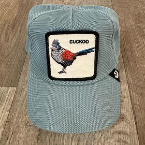 Goorin Bros Trucker Farm Mesh Capsule “Around The Clock” Cuckoo Bird